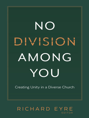 cover image of No Division among You